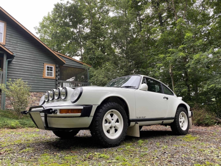 Custom Built 1981 Porsche 911 SC with Grand Prix White exterior and Cow Interior