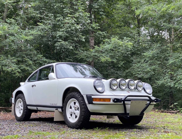 Custom Built 1981 Porsche 911 SC with Grand Prix White exterior and Cow Interior