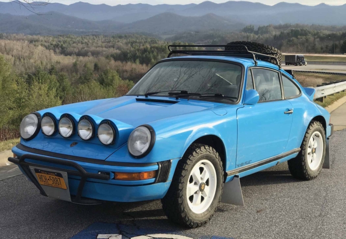 Custom Built 1980 Porsche 911 SC in Riviera Blue