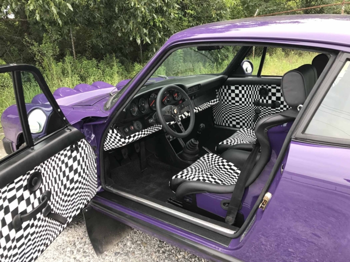 Custom Built 1978 Porsche 911 SC with Lilac exterior and Pascha interior