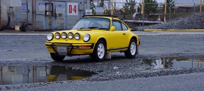 Custom Built 1988 Porsche 911 Carrera with Cadmium Yellow exterior and Opel fabric interior