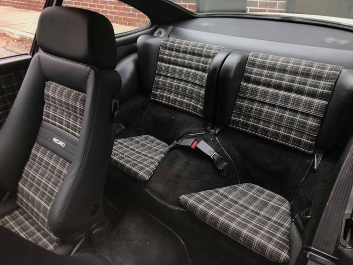 Custom Mercedes Tartan Interior on a 1984 Porsche 911 Carrera Euro by Leh Keen