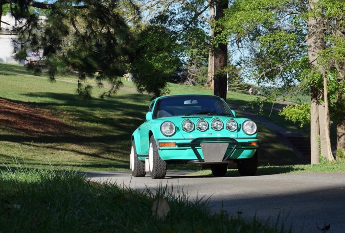 1984 Porsche 911 Carrera in Lighter Green (Jade) with VW Tartan