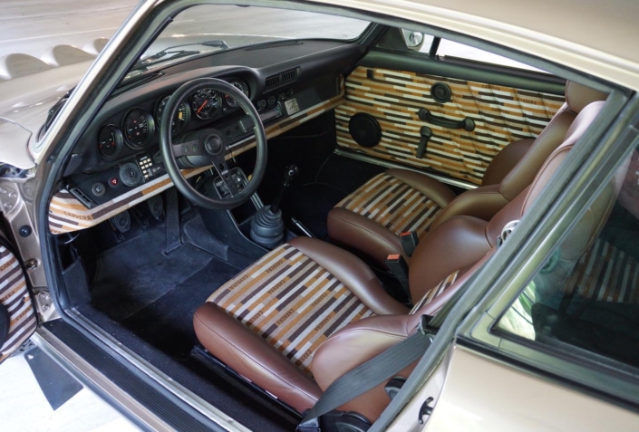 1983 Porsche 911 SC in Gold Bronze Metallic with Brown Leather and Brown/Caramel "CARRERA"
