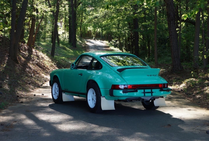 1984 Porsche 911 Carrera in Lighter Green (Jade) with VW Tartan