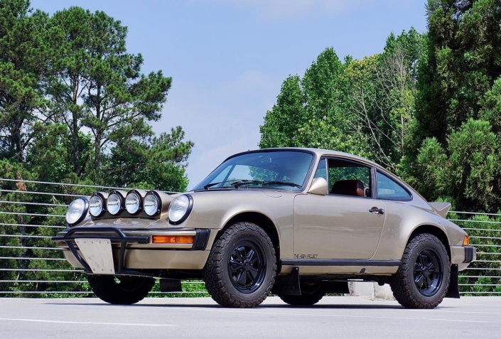 1983 Porsche 911 SC in Gold Bronze Metallic with Brown Leather and Brown/Caramel "CARRERA"