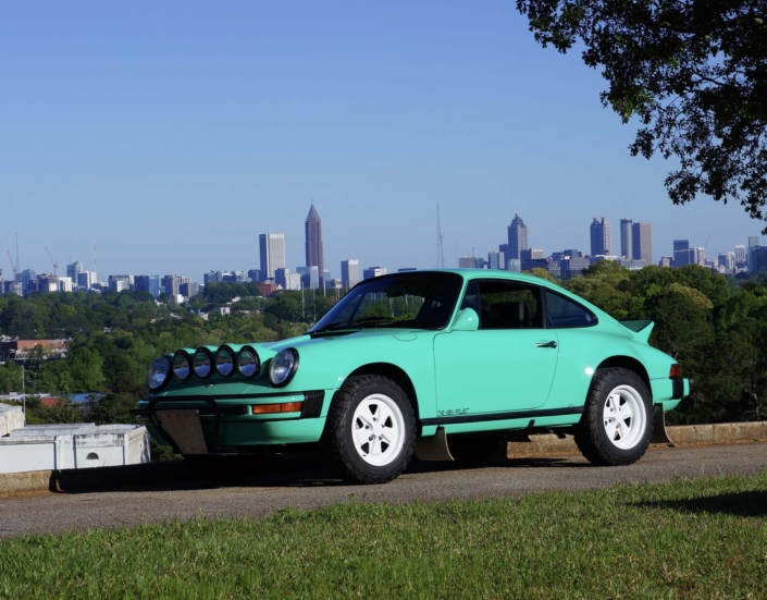 1984 Porsche 911 Carrera in Lighter Green (Jade) with VW Tartan