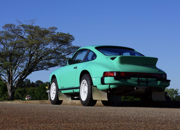 1984 Porsche 911 Carrera in Lighter Green (Jade) with VW Tartan