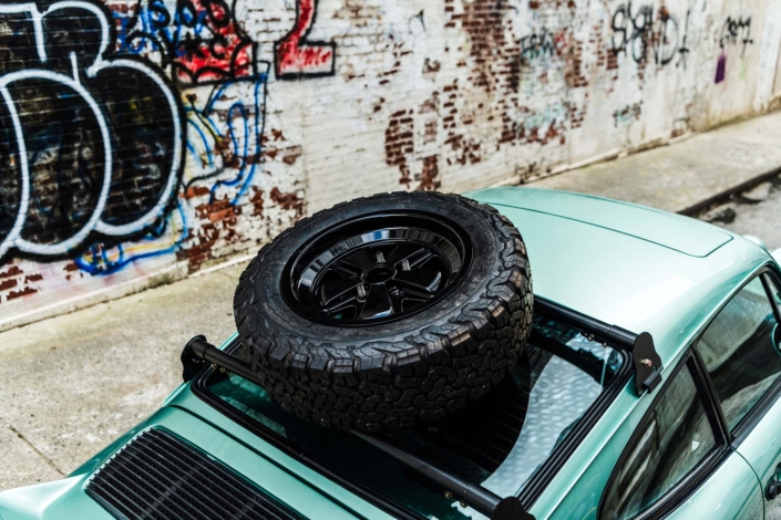 1982 Porsche 911 SC in Ice Green Metallic with Green leather and Pascha pattern Woven Leather