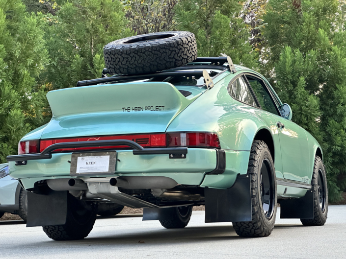 1982 Porsche 911 SC in Ice Green Metallic with Green leather and Pascha pattern Woven Leather