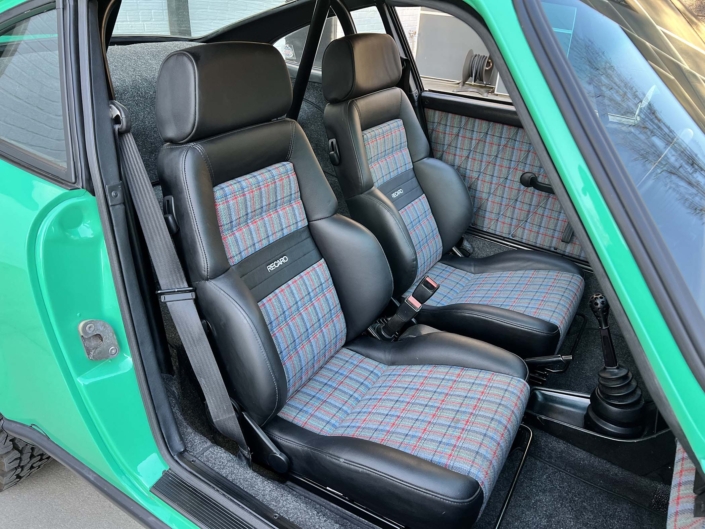 1984 Porsche 911 Carrera in Lighter Green (Jade) with VW Tartan