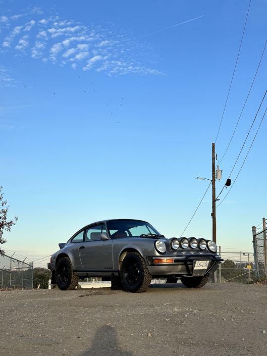 1983 Porsche 911 SC in GT Silver over Burgundy Leather and Burgundy/Grey Tartan