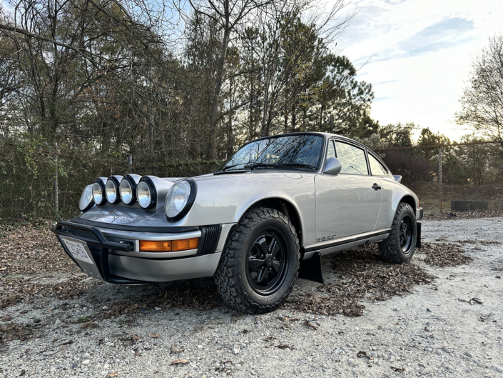 1983 Porsche 911 SC in GT Silver over Burgundy Leather and Burgundy/Grey Tartan