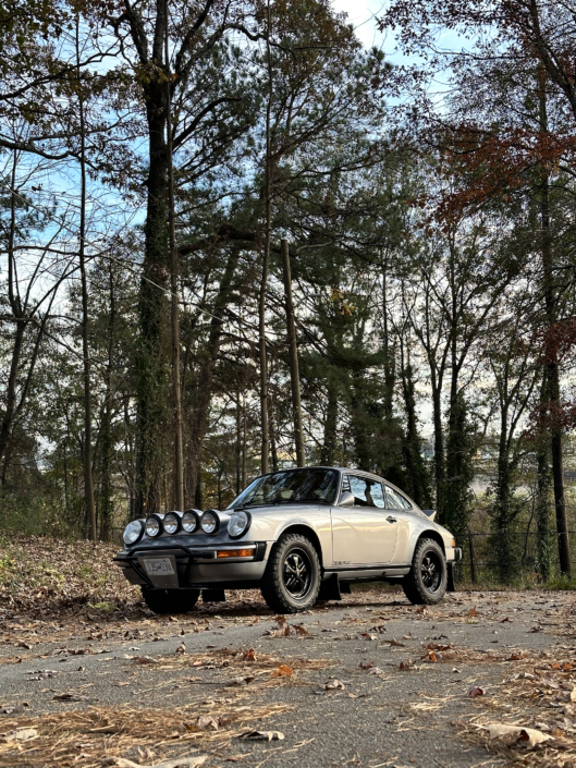 1983 Porsche 911 SC in GT Silver over Burgundy Leather and Burgundy/Grey Tartan