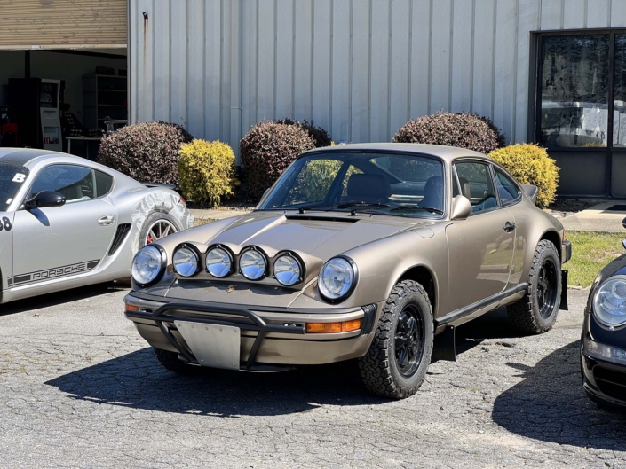 1983 Porsche 911 SC in Gold Bronze Metallic with Brown Leather and Brown/Caramel "CARRERA"