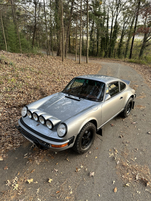 1983 Porsche 911 SC in GT Silver over Burgundy Leather and Burgundy/Grey Tartan