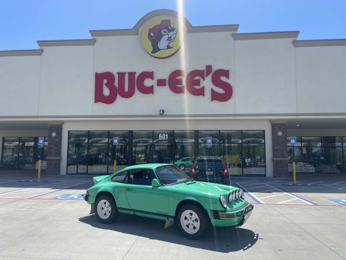 1984 Porsche 911 Carrera in Lighter Green (Jade) with VW Tartan